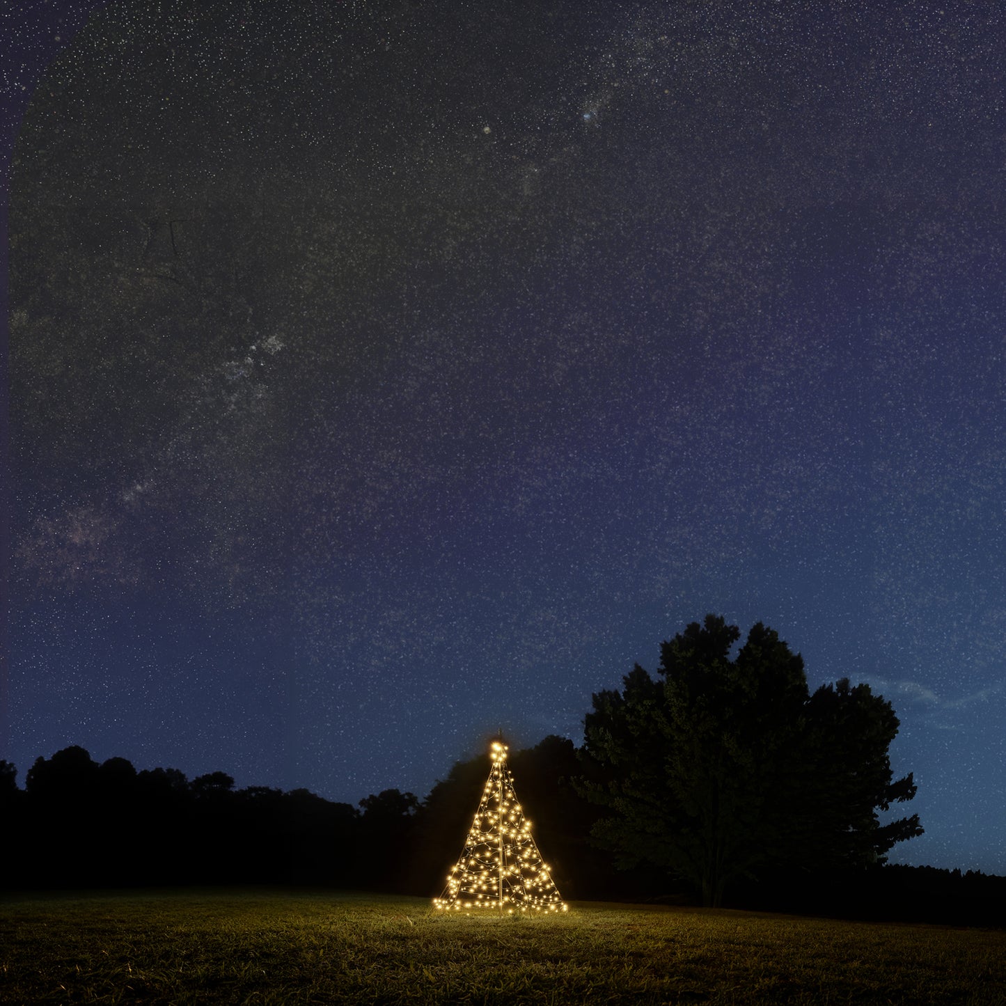 Fairybell Standard | 2 metres | 300 LED lights | Includes pole | Warm white |