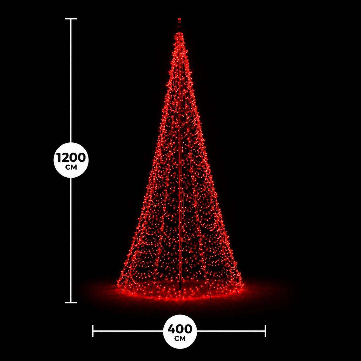 Fairybell Pro | 12 Meter | 2048 LED-Lichter | Smart Magic |