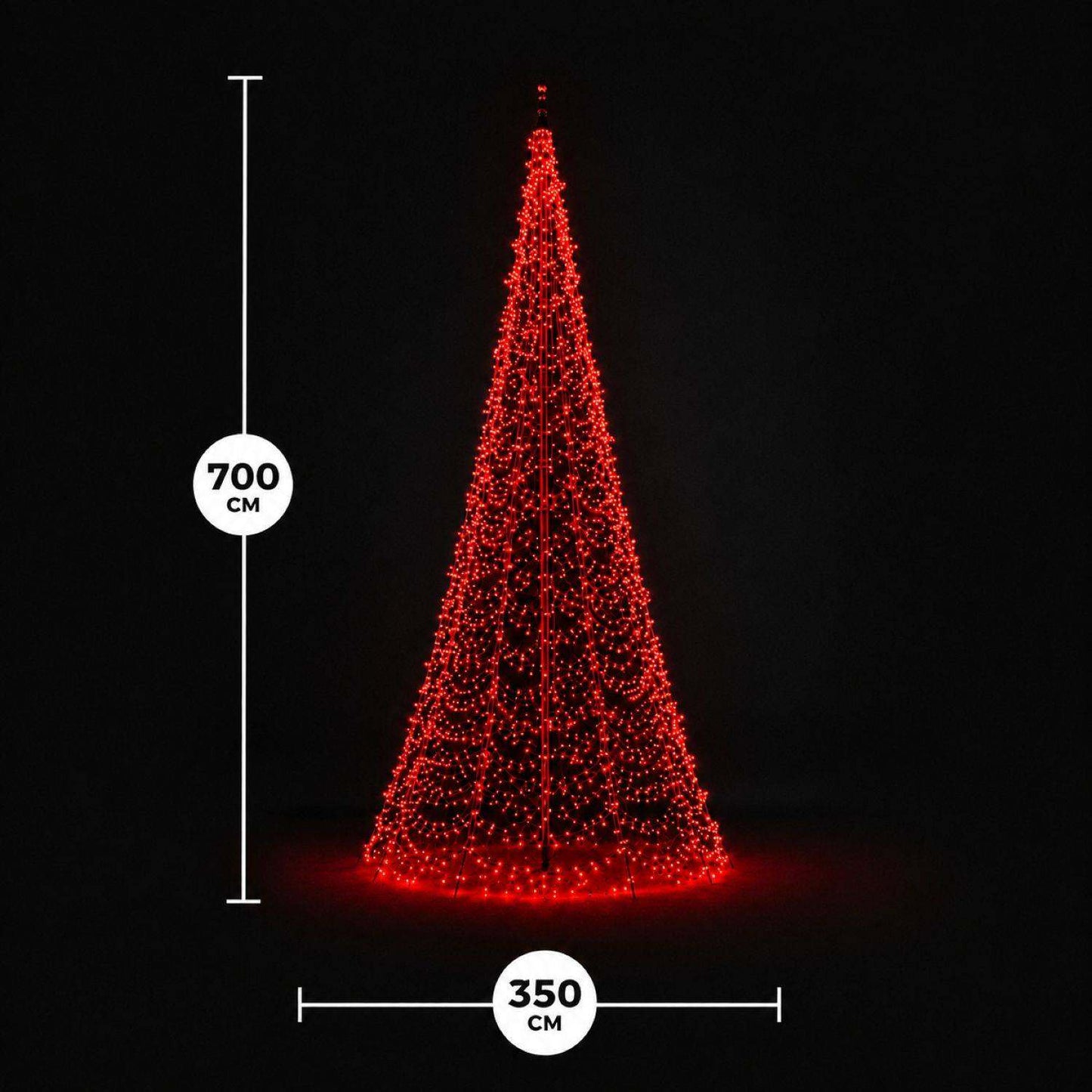 Fairybell Pro | 7 Meter | 1344 LED-Lichter | Smart Magic |