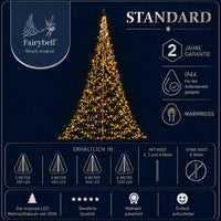 Fairybell Standaard | 3 meter | 480 LED-lampjes | Inclusief mast | Warm wit | Pre-order