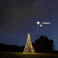 Fairybell Standaard | 4 meter | 864 LED-lampjes | Inclusief mast | Warm wit | Twinkle | Pre-order