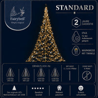 Fairybell Standaard | 4 meter | 864 LED-lampjes | Inclusief mast | Warm wit | Twinkle | Pre-order