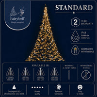 Fairybell Standaard | 6 meter | 1200 LED-lampjes | Warm wit | Twinkle | Pre-order