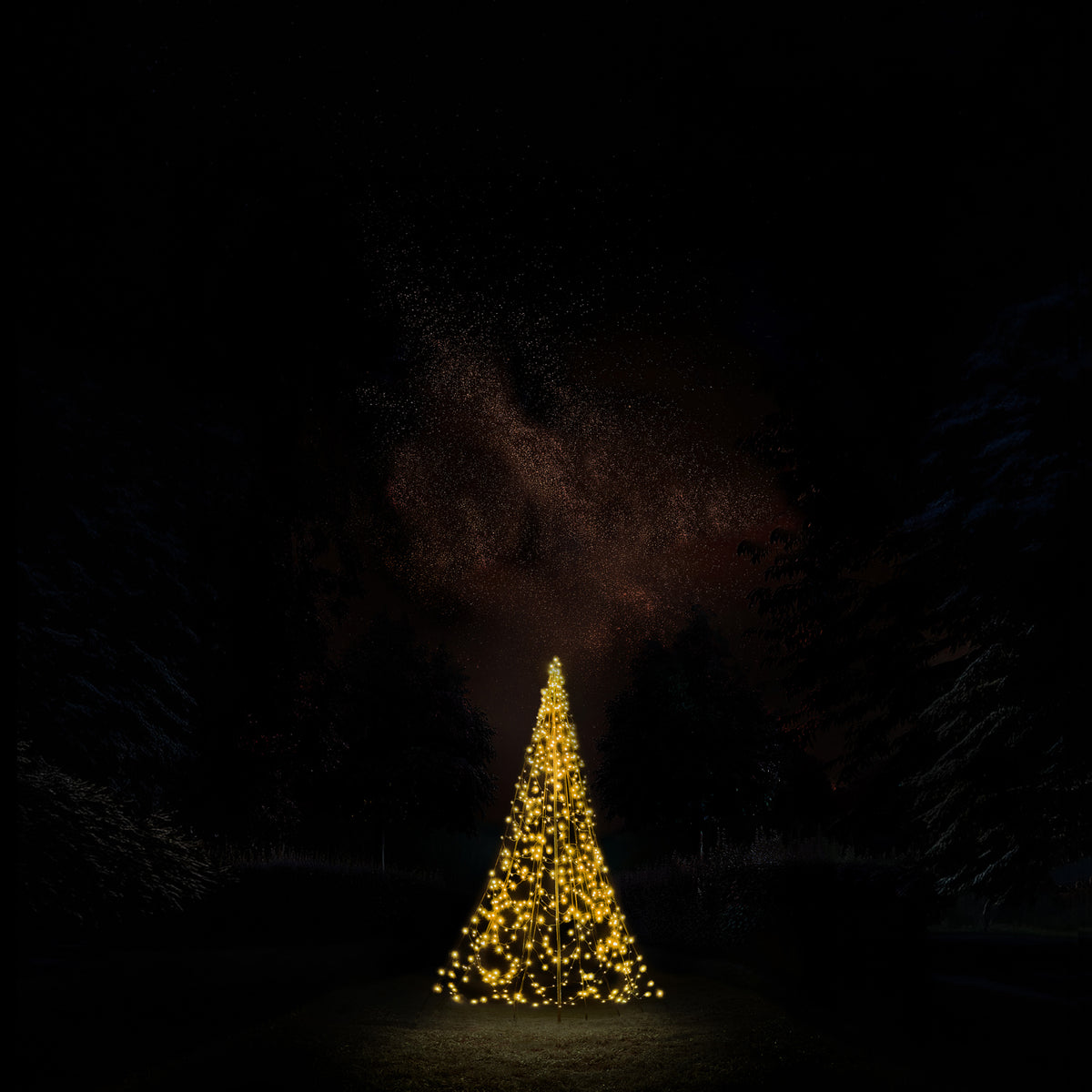 Fairybell Premium | 3 meter | 576 LED-lampjes | Inclusief mast | Luminous Switch | Pre-order