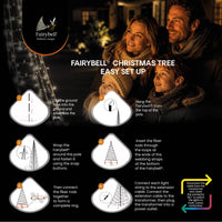 Fairybell Premium | 3 meter | 576 LED-lampjes | Inclusief mast | Luminous Switch | Pre-order
