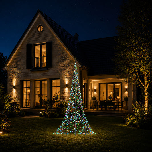 Fairybell Premium | 3 meter | 576 LED-lampjes | Inclusief mast | Luminous Switch