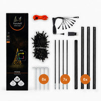 Fairybell Premium | 3 meter | 576 LED-lampjes | Inclusief mast | Luminous Switch | Pre-order