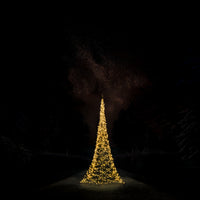 Fairybell Premium | 4 meter | 1536 LED-lampjes | Inclusief mast | Luminous Switch | Pre-order