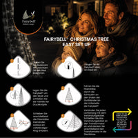 Fairybell Premium | 4 meter | 1536 LED-lampjes | Inclusief mast | Luminous Switch | Pre-order