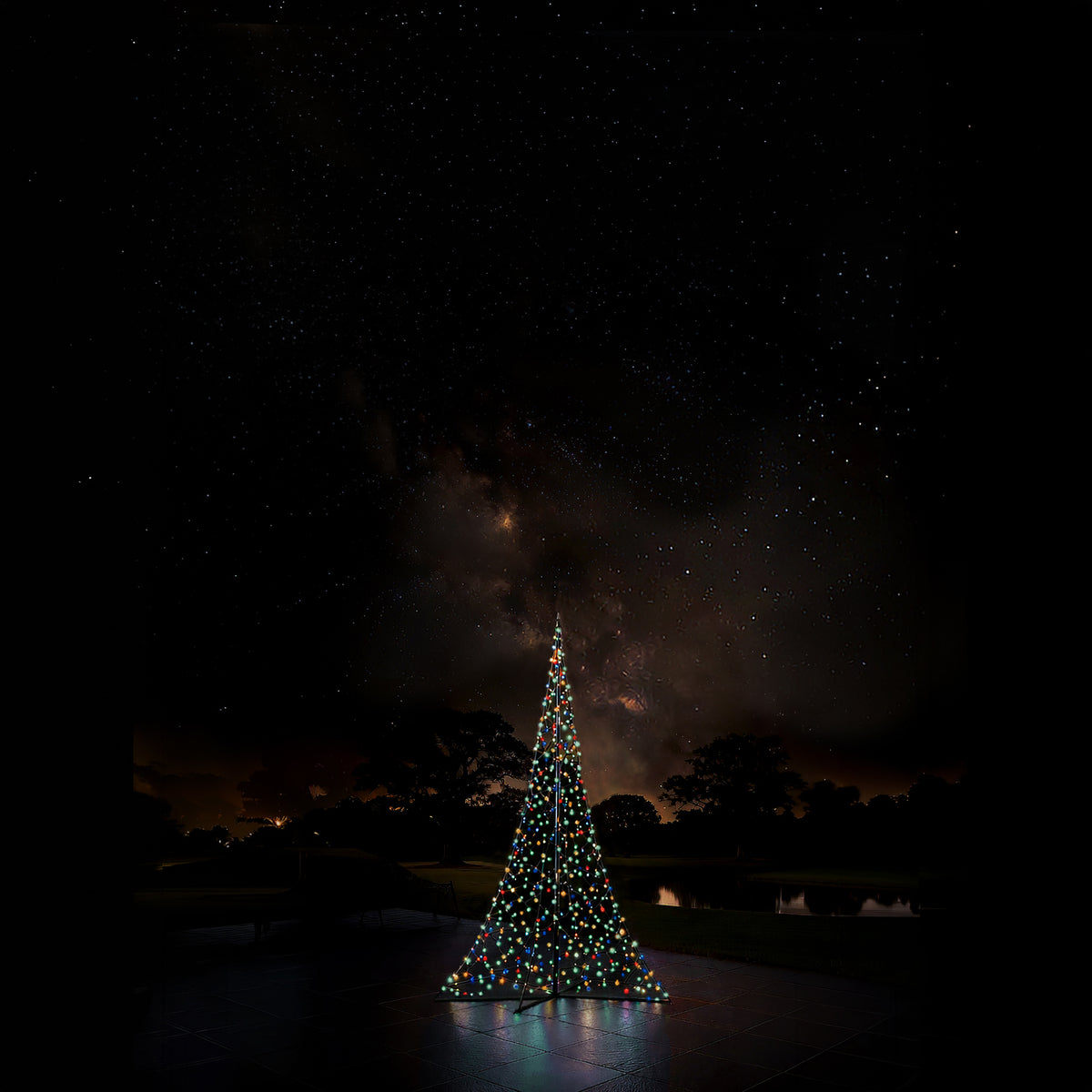 Fairybell Premium |3 meter | 320 LED-lampjes | Inclusief mast | Luminous Switch | All Surface | Pre-order