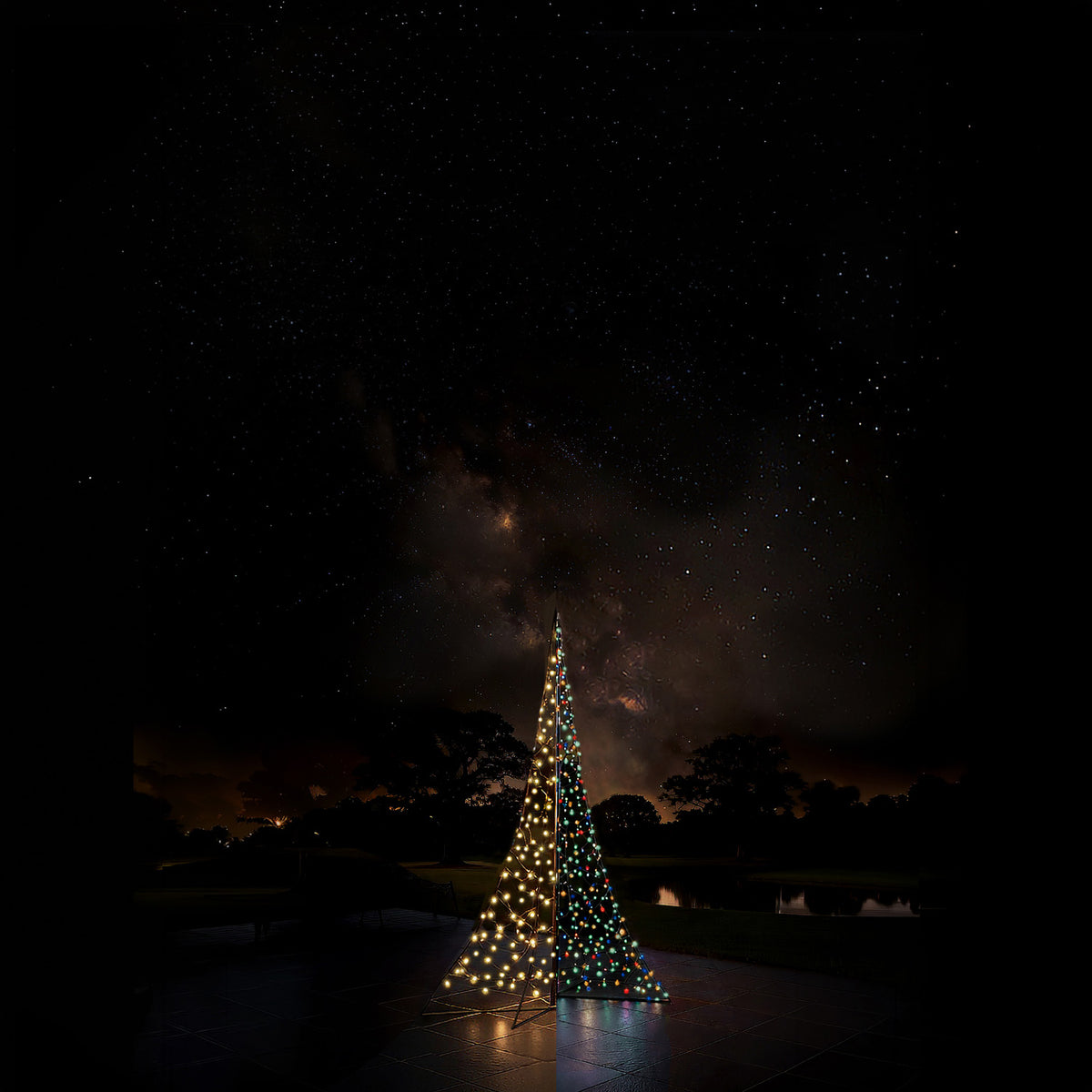 Fairybell Premium |3 meter | 320 LED-lampjes | Inclusief mast | Luminous Switch | All Surface | Pre-order