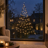Fairybell Premium | Raamkerstboom | 1,25 meter | 64 LED-lampjes | Luminous Switch | Pre-order