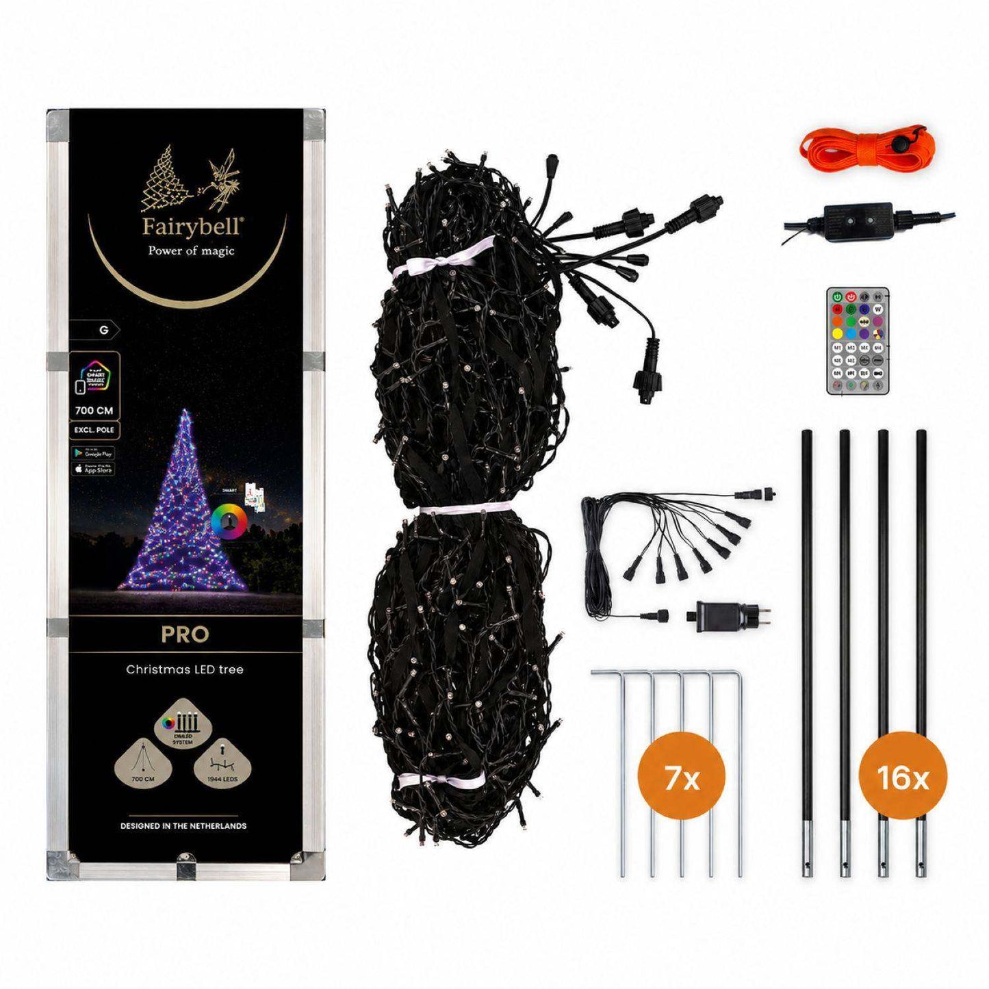 Fairybell Pro | 7 Meter | 1344 LED-Lichter | Smart Magic |
