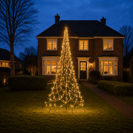Fairybell Standard | 4 metre | 864 LED lights | Including pole | Warm white | Twinkle
