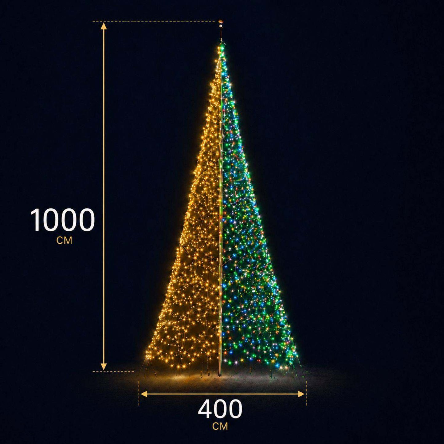 Fairybell Premium | 10 Metre | 8000 LED Lights | Luminous Switch |