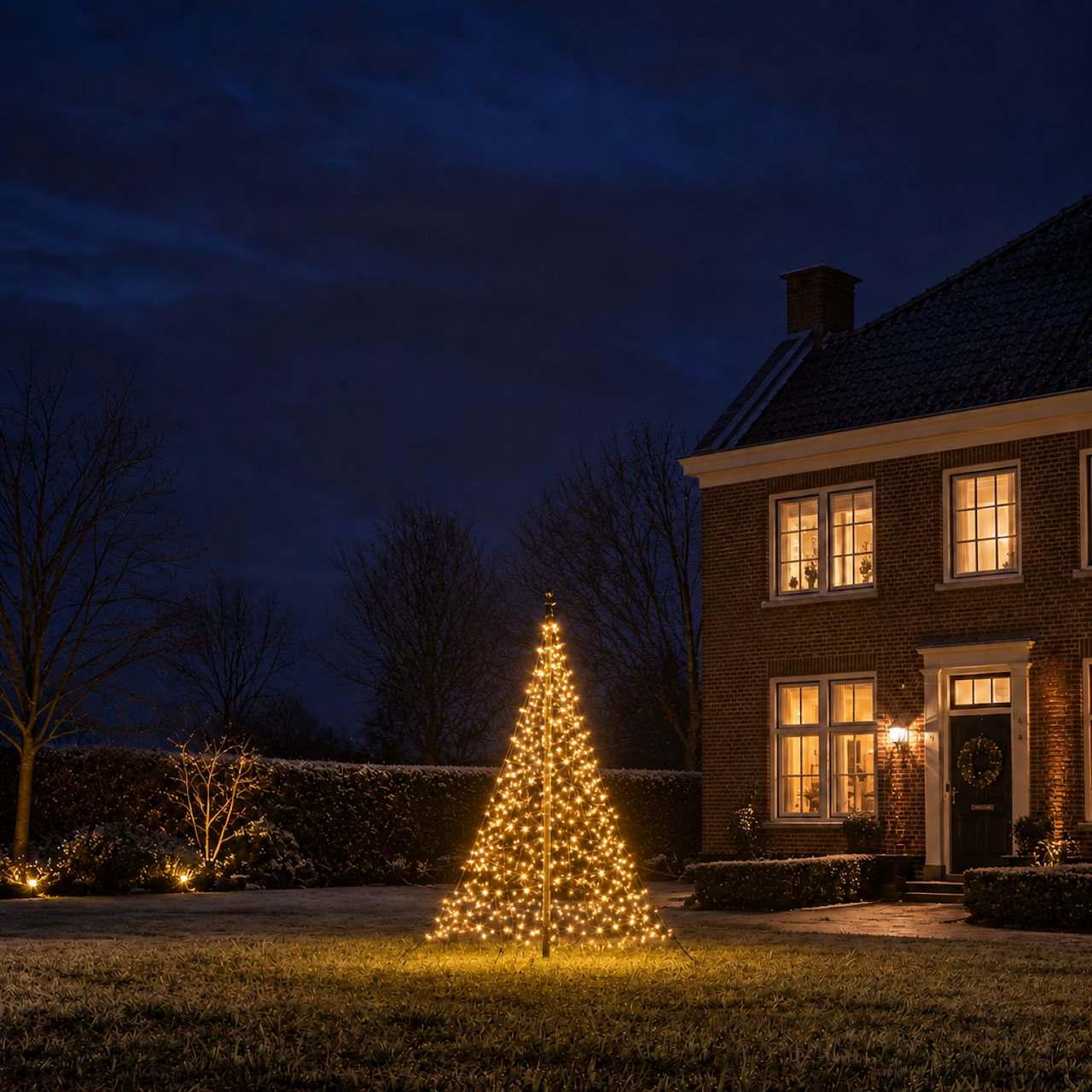 Fairybell Standard | 2 metres | 300 LED lights | Includes pole | Warm white |