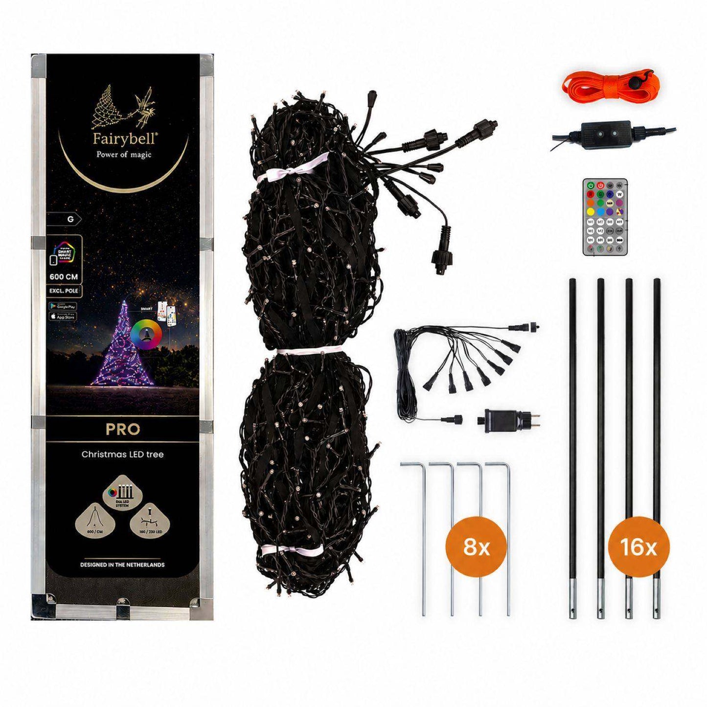 Fairybell Pro | 6 Meter | 1152 LED-Lichter | Smart Magic |