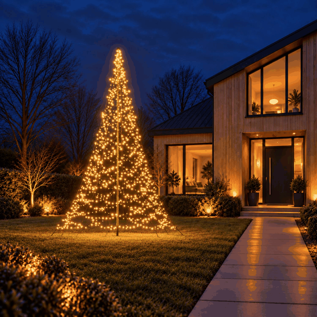 Fairybell Premium | 4 meter | 1536 LED-lampjes | Inclusief mast | Luminous Switch | Pre-order