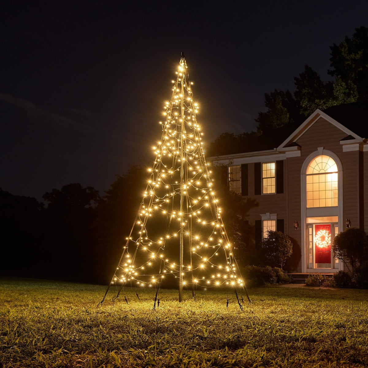 Weihnachtsbaum 3 Meter mit LED-Beleuchtung