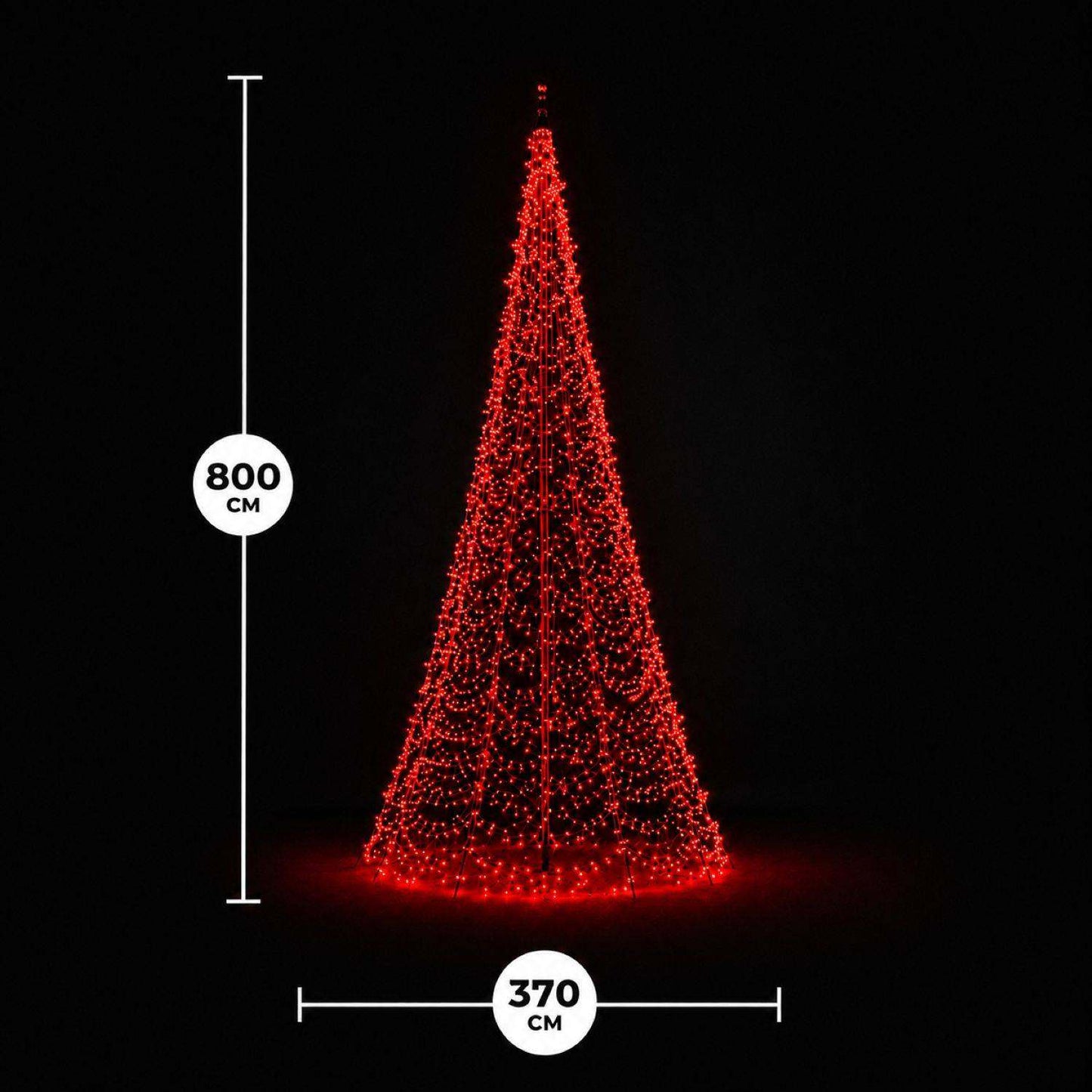 Fairybell Pro | 8 Meter | 1536 LED-Lichter | Smart Magic |